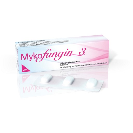 MYKOFUNGIN 3 Vaginaltabletten 200 mg - 3Stk - Mykofungin® 3