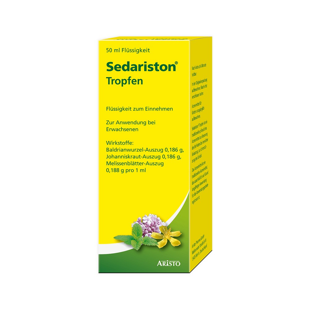 SEDARISTON Tropfen - 50ml - Unruhe & Schlafstörungen