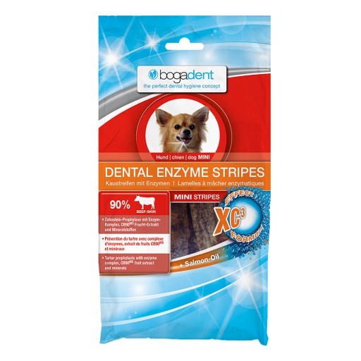 BOGADENT DENTAL Enzyme Stripes mini f.Hunde - 100g
