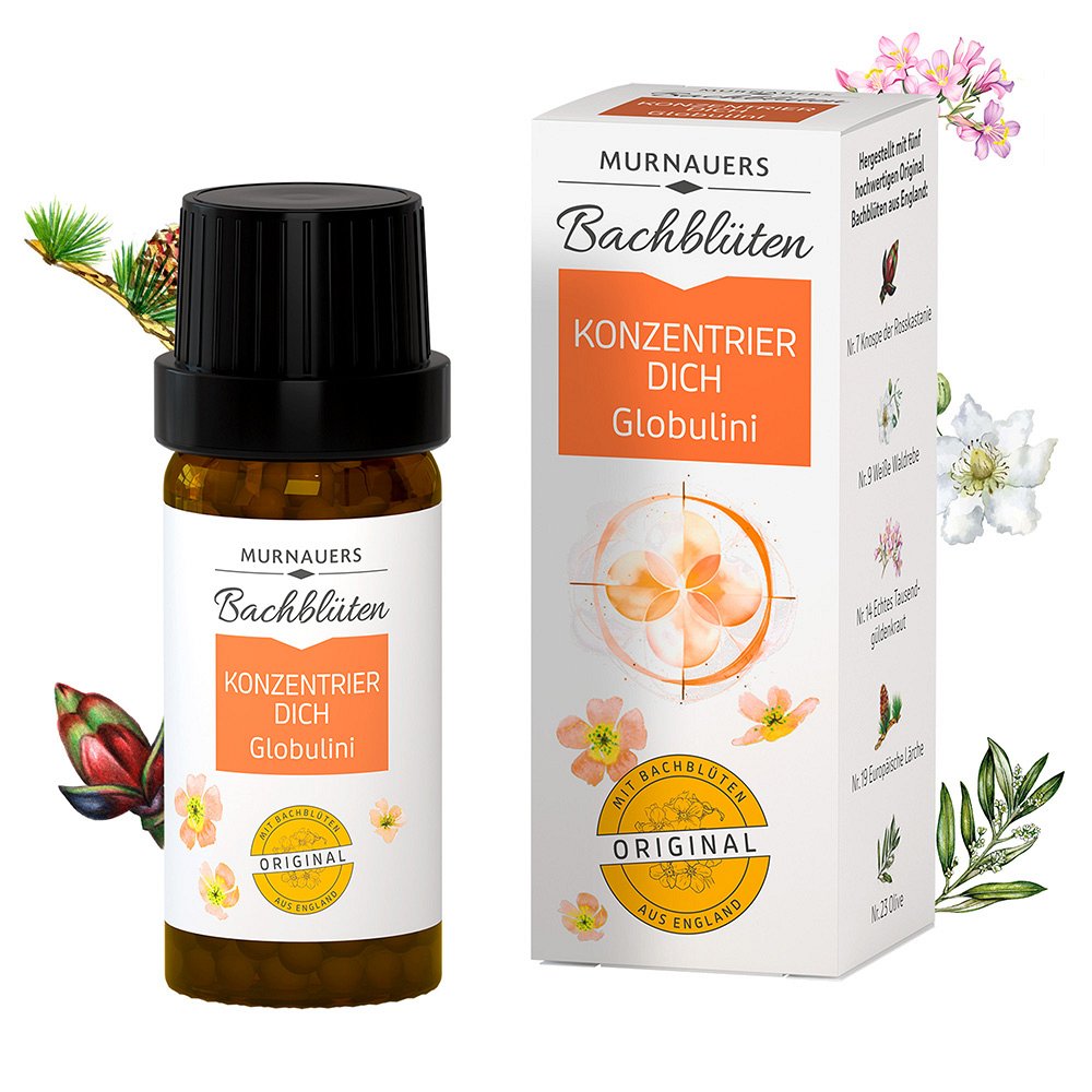 BACHBLÜTEN Murnauers Konzentrier Dich Globulini - 10g