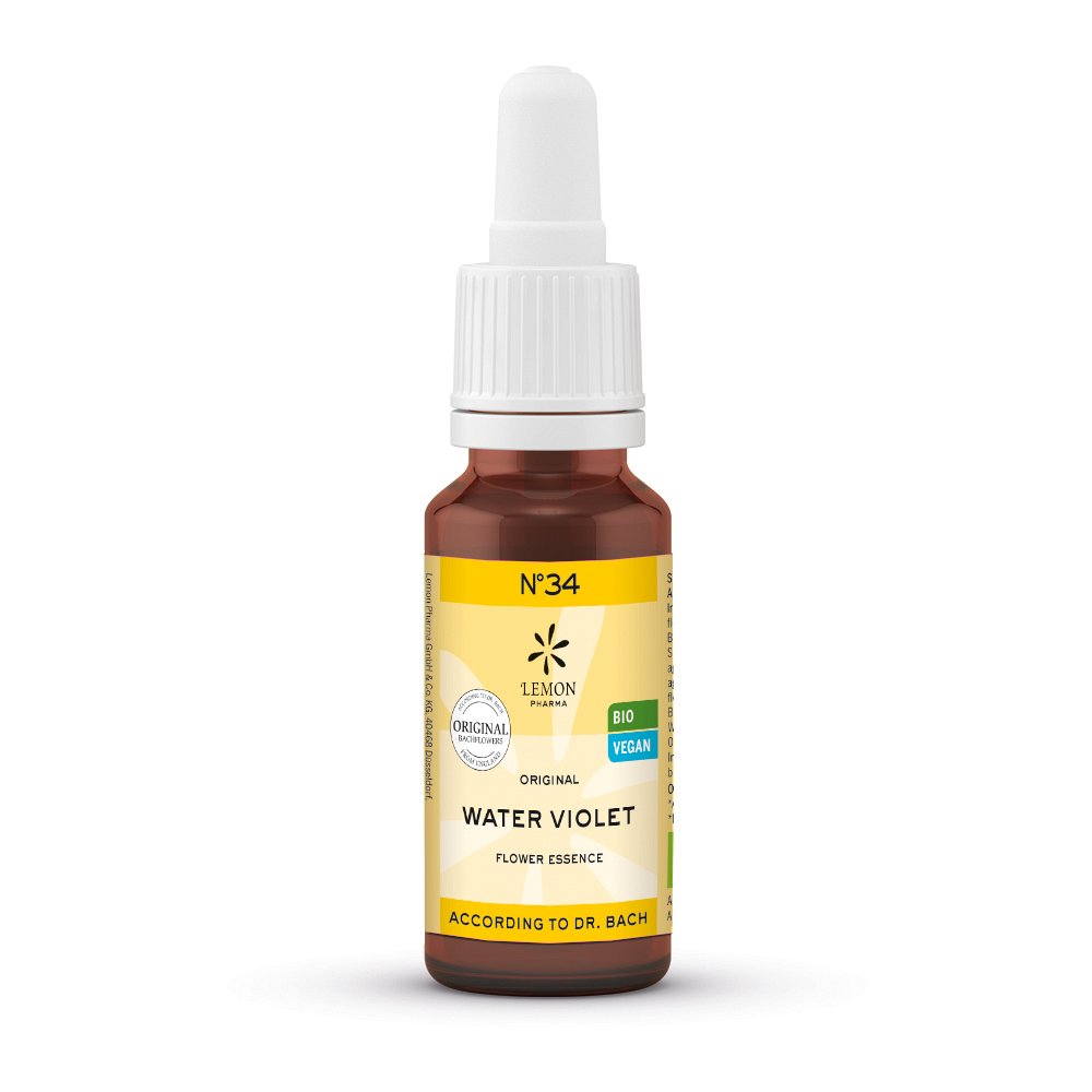 BACHBLÜTEN No.34 Water Violet Bio - 20ml - Homöopathie & Natur