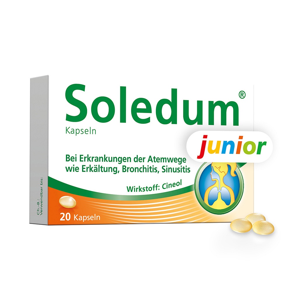 SOLEDUM Kapseln junior 100 mg - 20Stk - Erkältung & Fieber