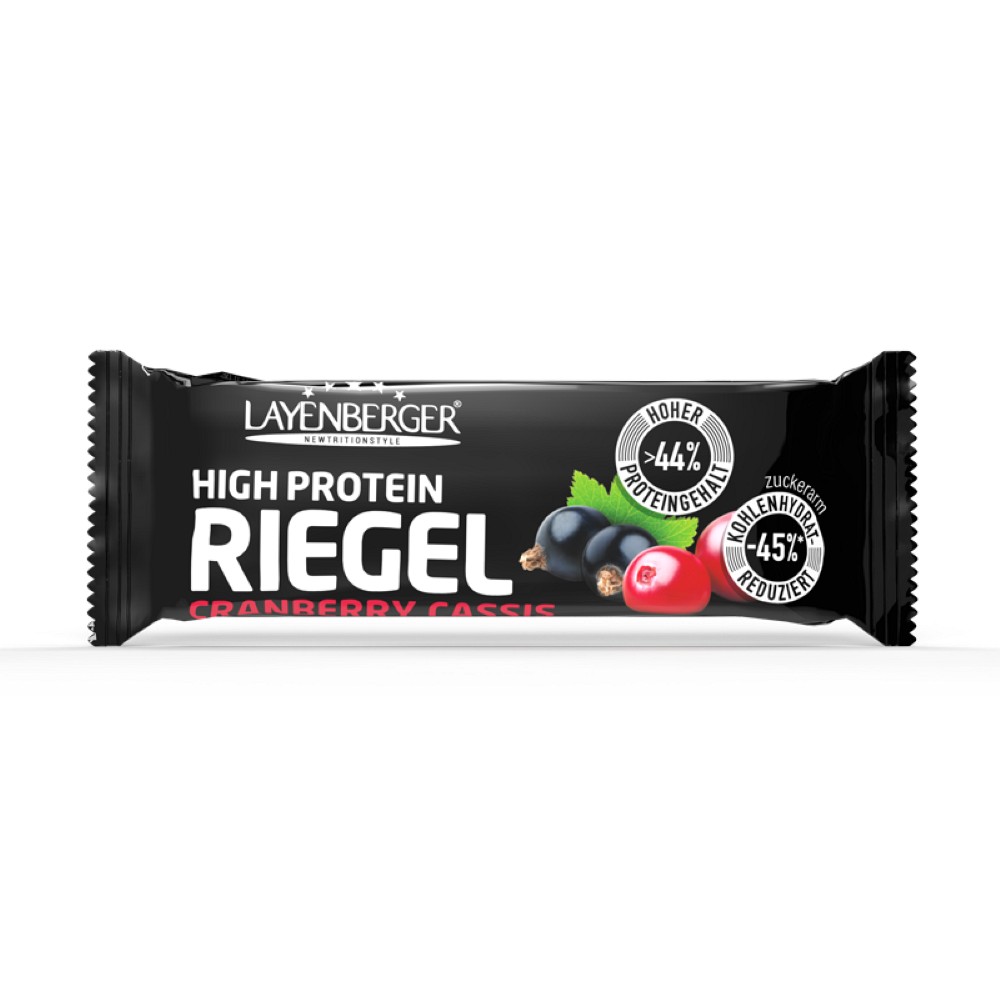 LAYENBERGER LowCarb.one Protein-Riegel Cra.-Cassis - 35g - LowCarb.one