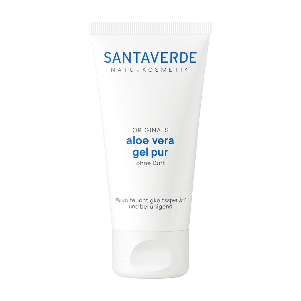 ALOE VERA GEL pur ohne Duft - 50ml - Sonnenbrand & Insektenstiche