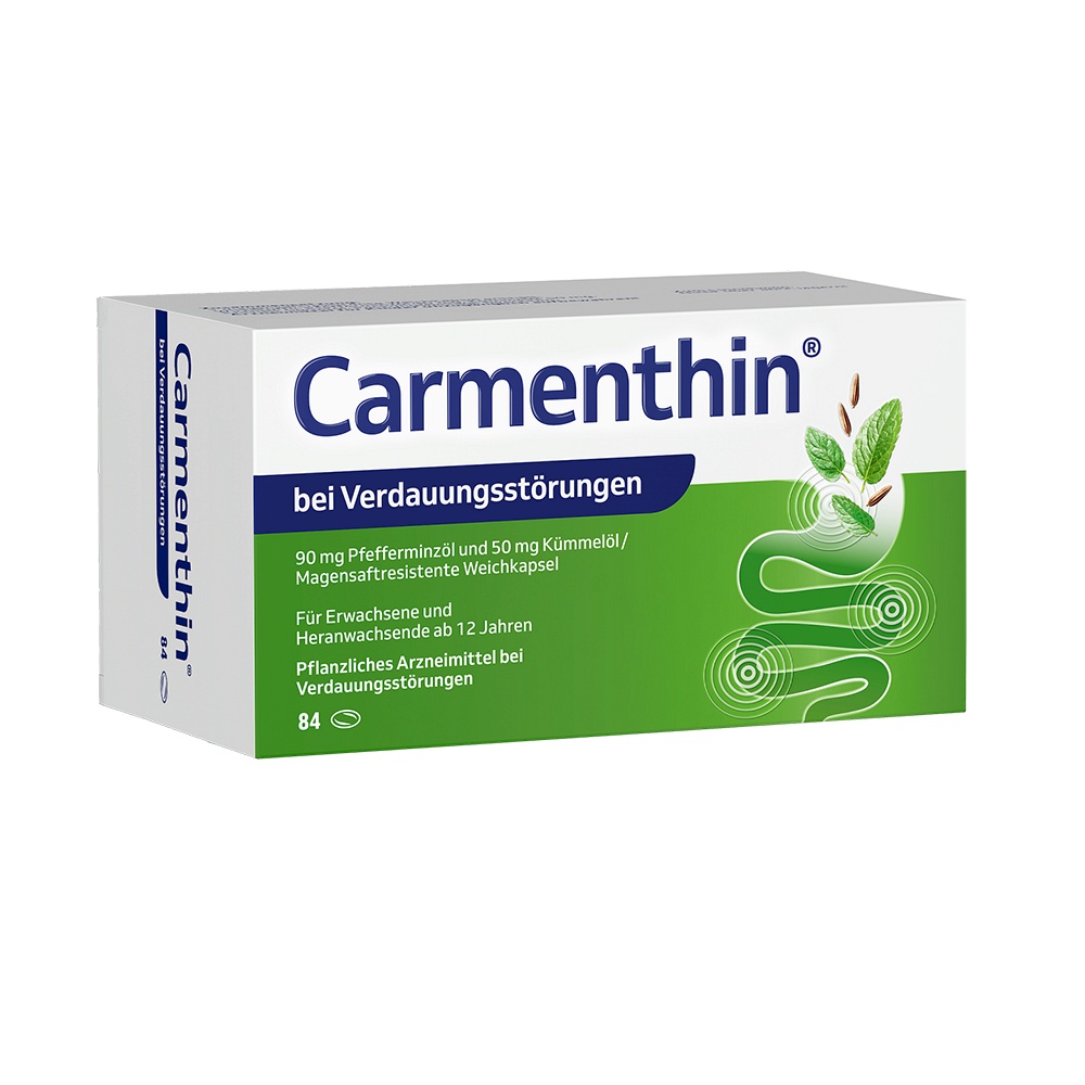 CARMENTHIN bei Verdauungsstörungen msr.Weichkaps. - 84Stk - Verdauung
