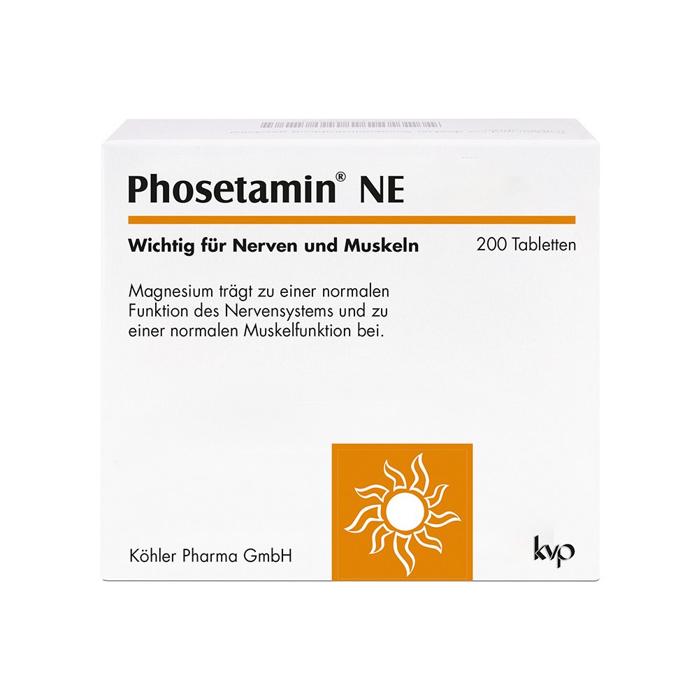 PHOSETAMIN NE Tabletten - 200Stk - Stress & Burnout