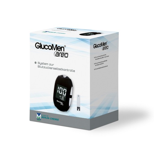 GLUCOMEN areo Blutzuckermessgerät Set mmol/l - 1Stk