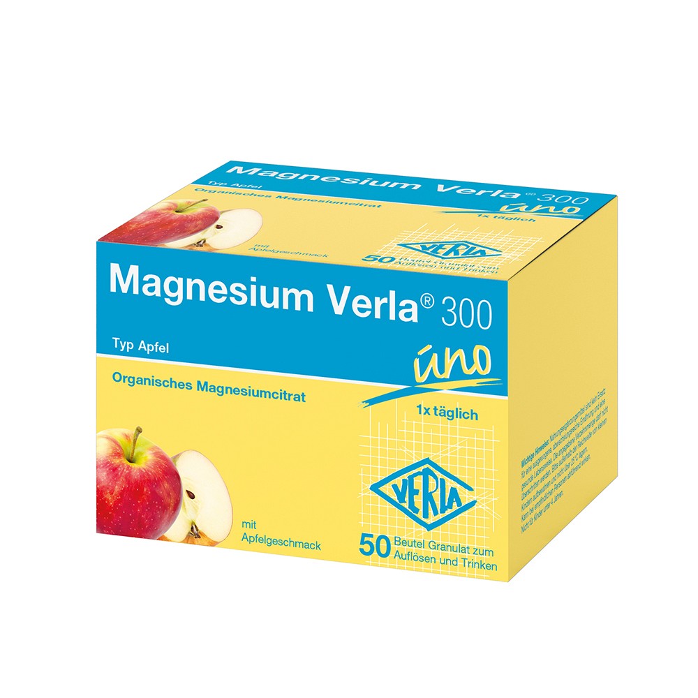 MAGNESIUM VERLA 300 Apfel Granulat - 50Stk - Magnesium Verla