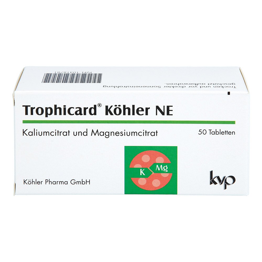 TROPHICARD Köhler NE Tabletten - 50Stk