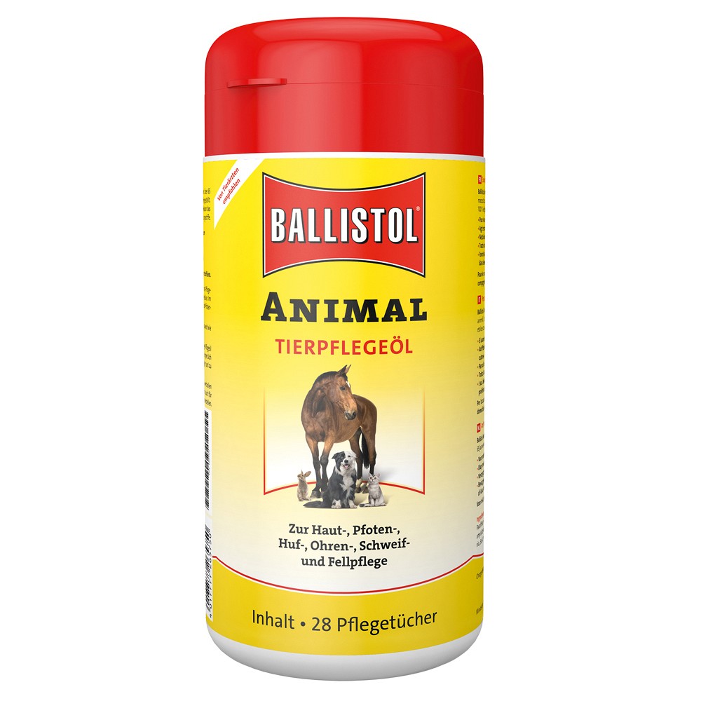 BALLISTOL animal Pflegetücher Spenderbox vet. - 28Stk - Tiergesundheit
