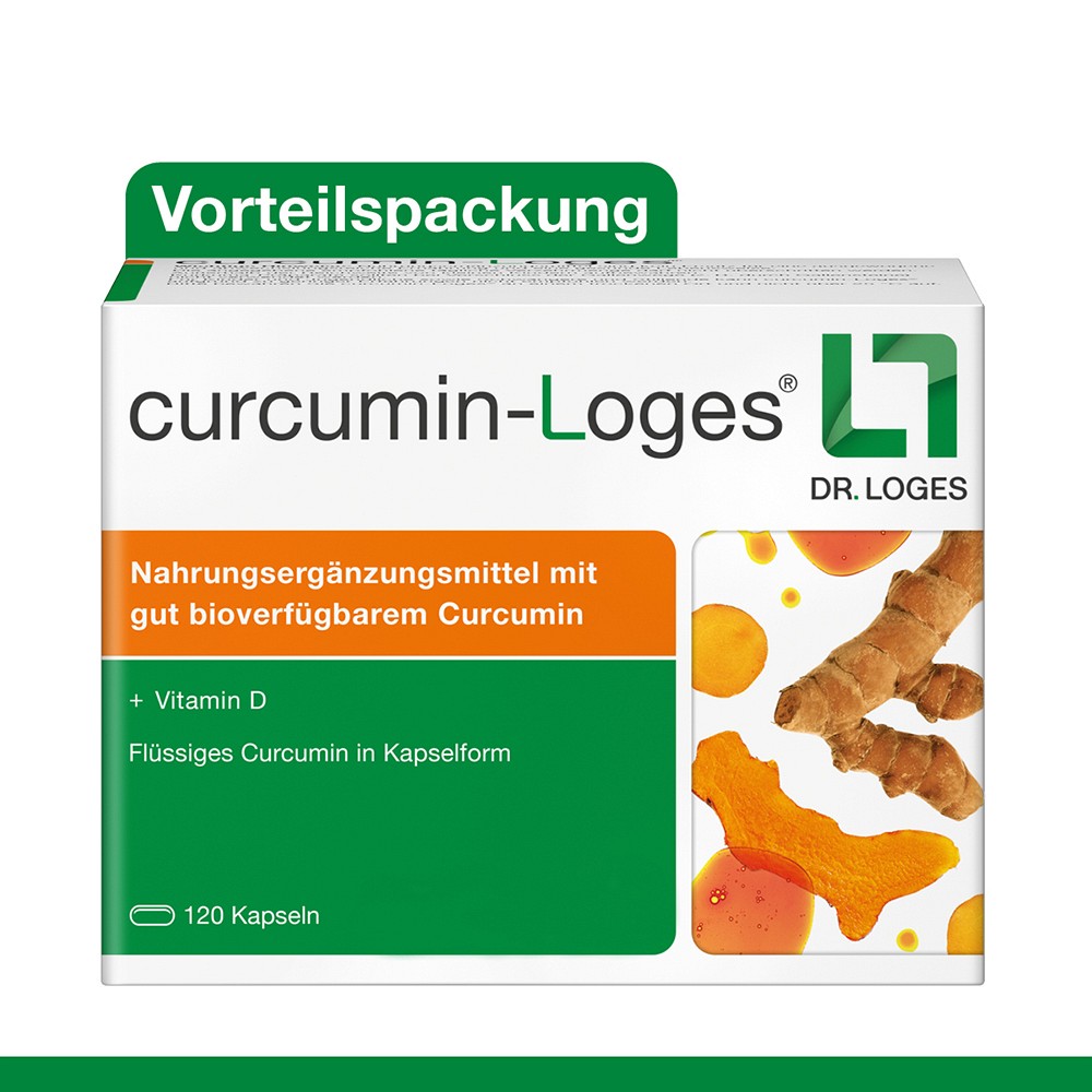 CURCUMIN-LOGES Kapseln - 120Stk - Nahrungsergänzung