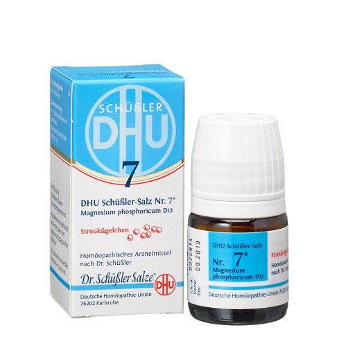 BIOCHEMIE DHU 7 Magnesium phosphoricum D 12 Glob. - 10g - DHU Schüßler Salz Nr.7