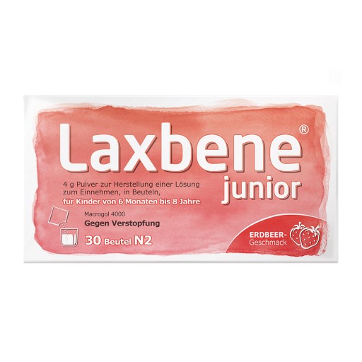 LAXBENE junior 4 g Plv.z.H.e.Lsg.z.Einn.Kdr.6M-8J - 30X4g