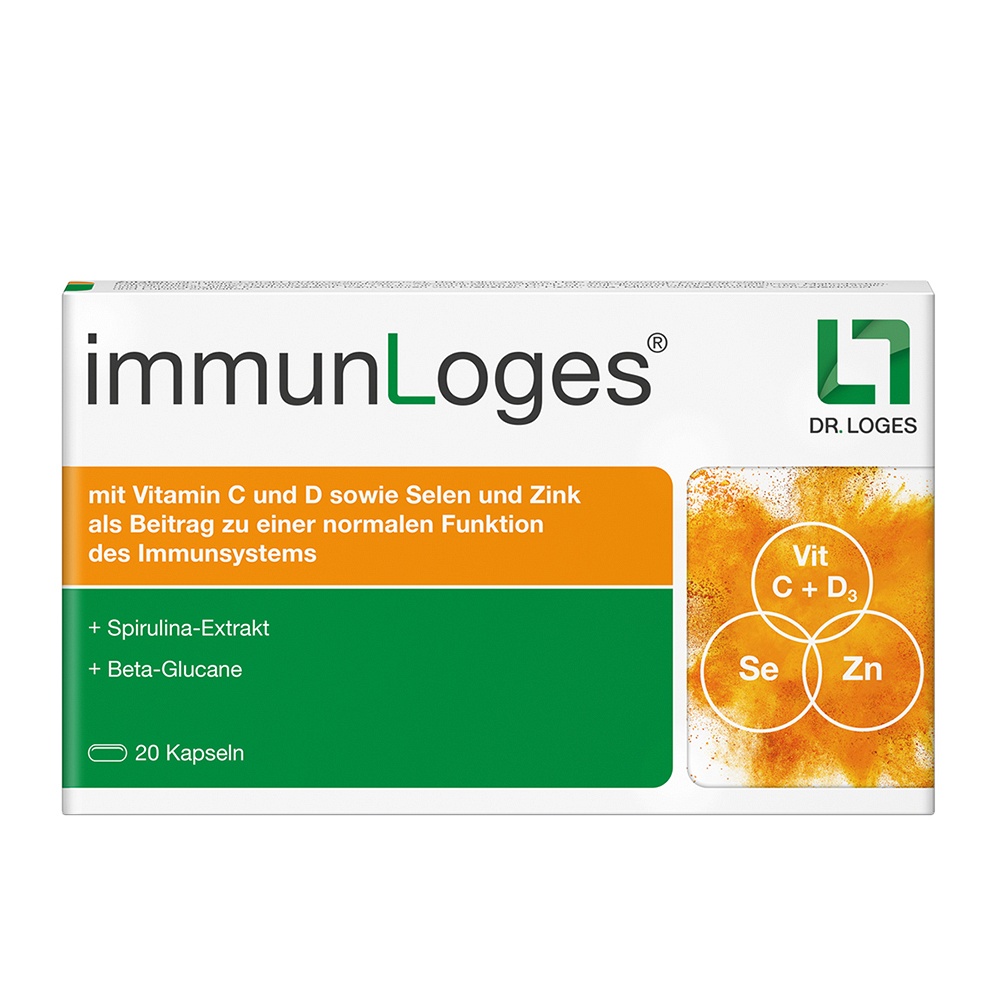 IMMUNLOGES Kapseln - 20Stk - Abwehrkräfte