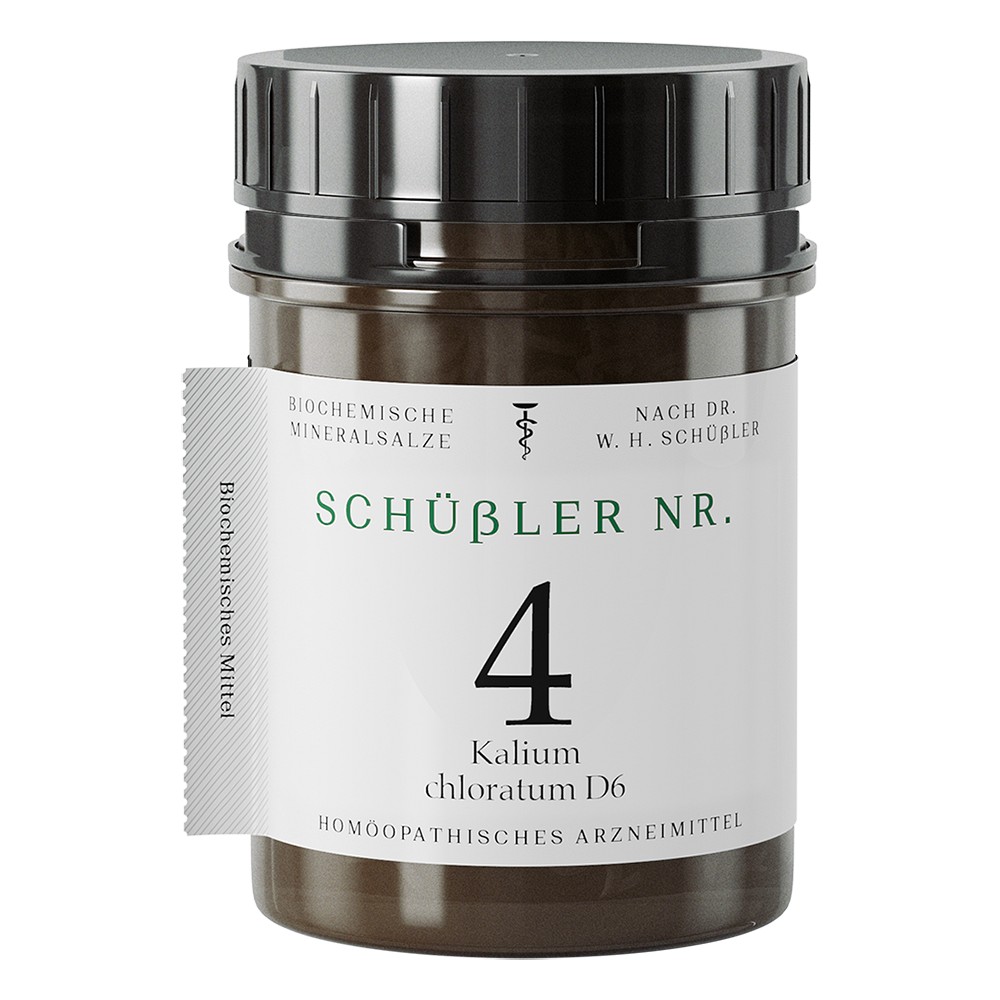 SCHÜSSLER NR.4 Kalium chloratum D 6 Tabletten - 400Stk