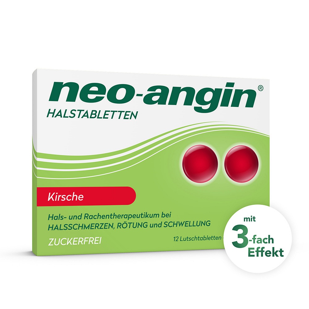 NEO-ANGIN Halstabletten Kirsche - 12Stk