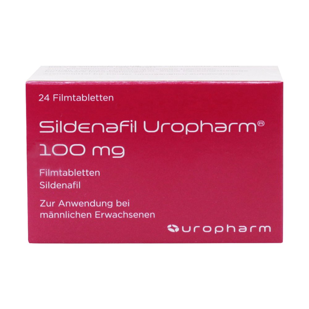 SILDENAFIL Uropharm 100 mg Filmtabletten - 24Stk