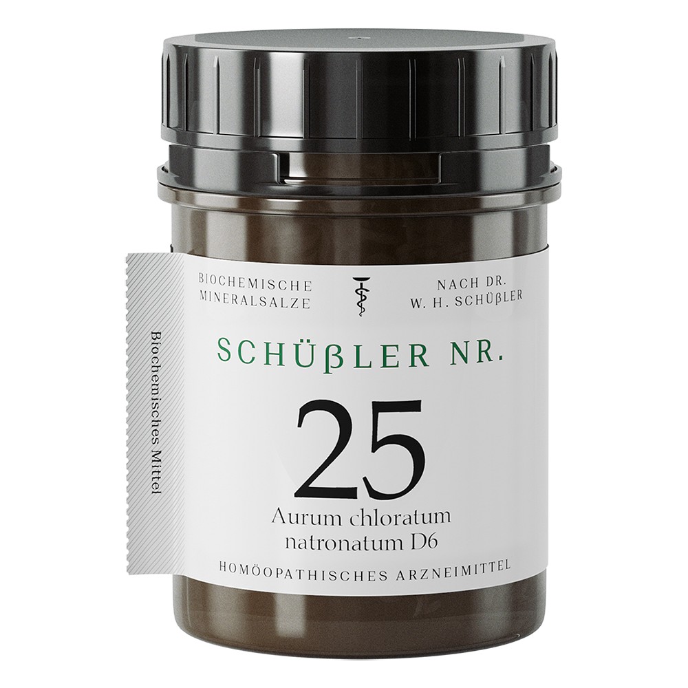 SCHÜSSLER NR.25 Aurum chloratum natronat.D 6 Tabl. - 400Stk
