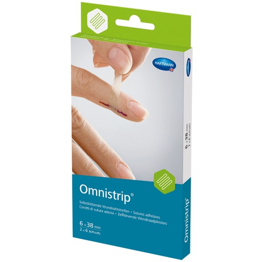 OMNISTRIP Wundnahtstreifen 6x38 mm - 2Stk