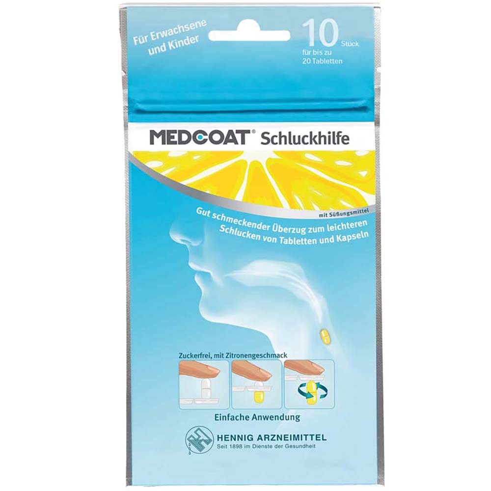 MEDCOAT Schluckhilfe Gel - 10Stk