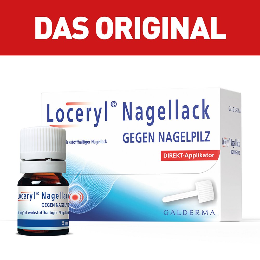 LOCERYL Nagellack gegen Nagelpilz DIREKT-Applikat. - 5ml - Nagelpilz