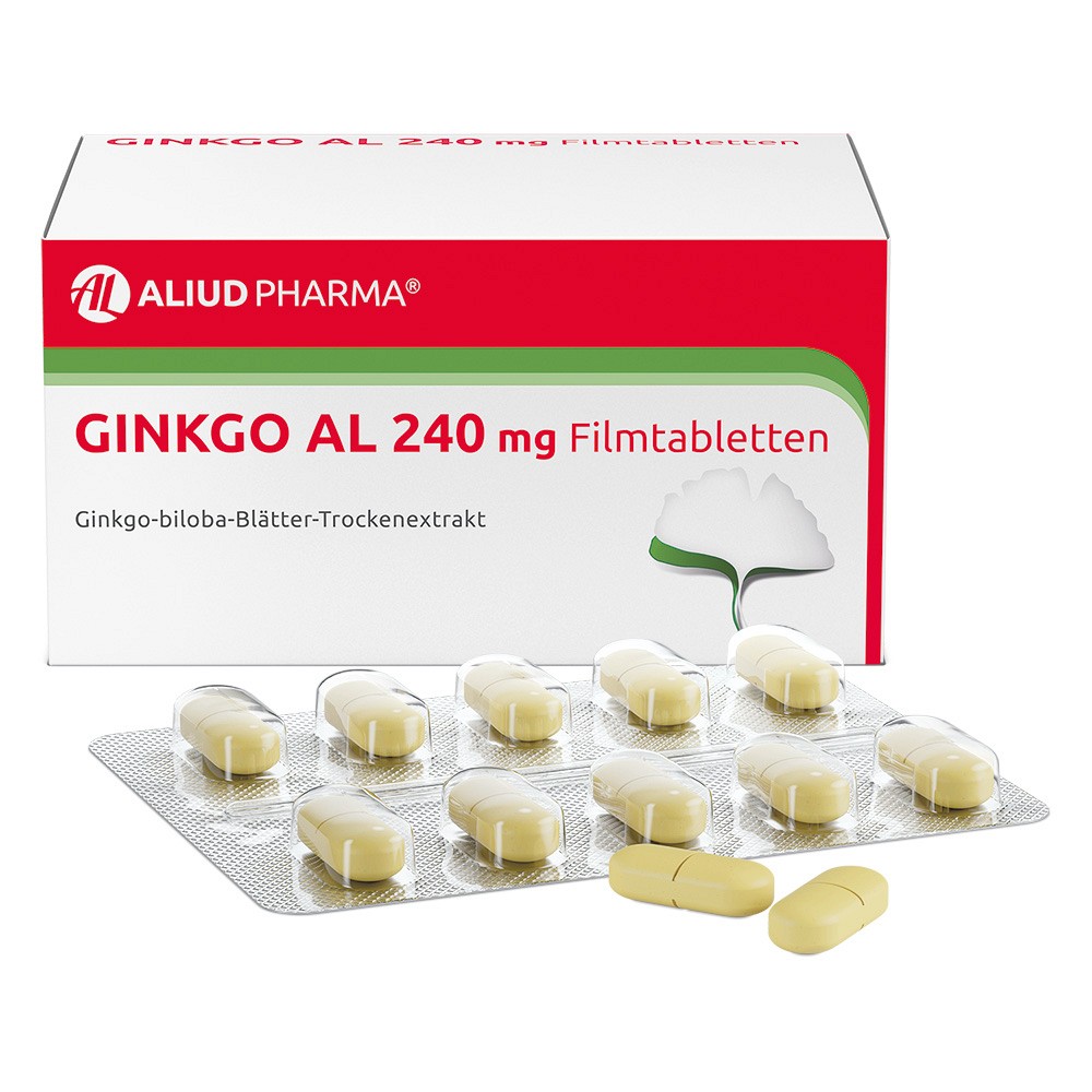 GINKGO AL 240 mg Filmtabletten - 30Stk - Herz, Kreislauf & Nieren