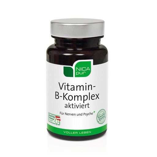 NICAPUR Vitamin B Komplex aktiviert Kapseln - 60Stk