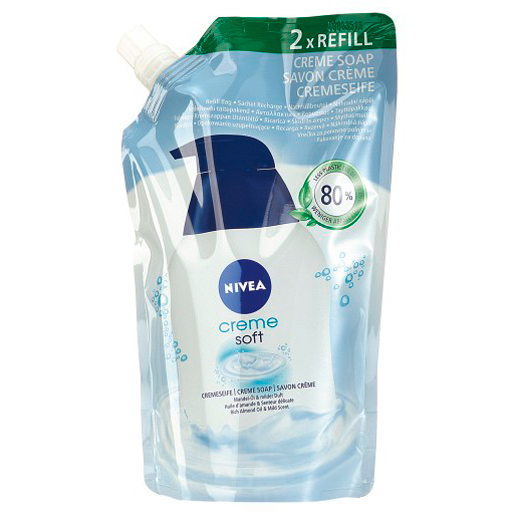 NIVEA FLÜSSIGSEIFE Creme soft Nachfüllbeutel - 500ml - Nivea