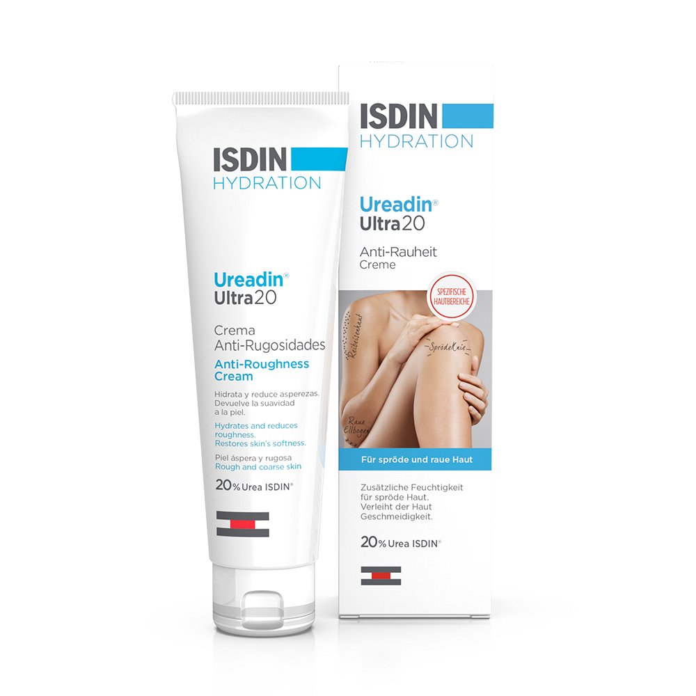 ISDIN Ureadin ultra 20 Anti-Rauheit Creme - 100ml - Empfindliche Haut