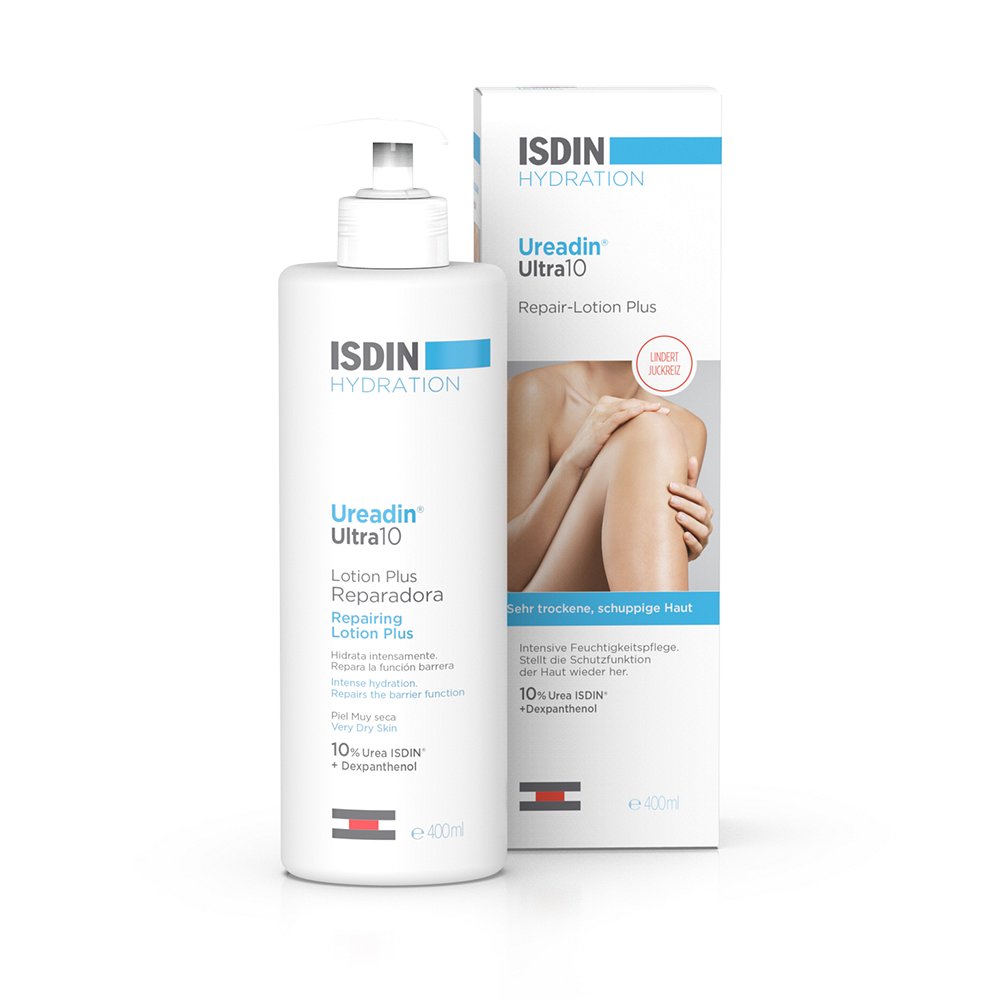 ISDIN Ureadin ultra 10 Repair-Lotion Plus - 400ml - Empfindliche Haut