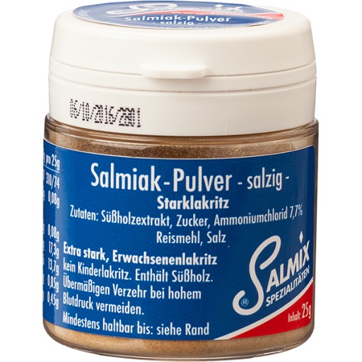 SALMIX Salmiakpulver salzig - 25g - Bonbons