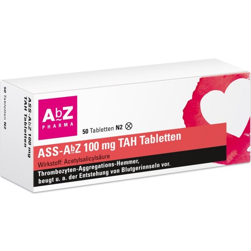ASS AbZ 100 mg TAH Tabletten - 50Stk