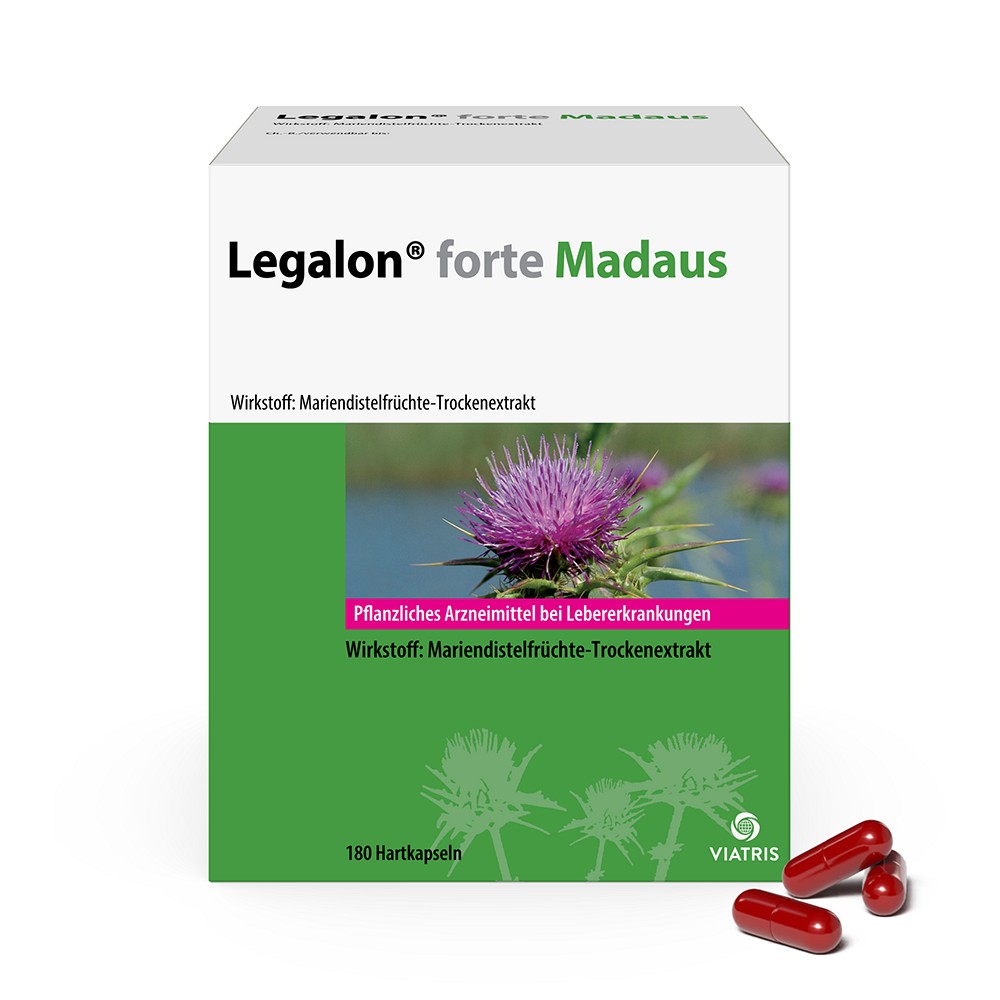 LEGALON forte Madaus Hartkapseln - 180Stk - Leber & Galle