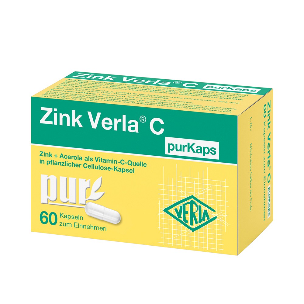 ZINK VERLA C purKaps - 60Stk