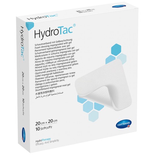 HYDROTAC Schaumverband 20x20 cm steril - 10Stk