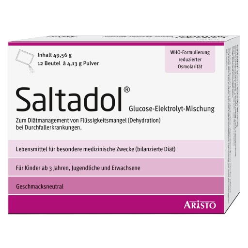 SALTADOL Elektrolyt Plv.z.Her.e.Lsg.z.Einnehmen - 12Stk - Durchfall