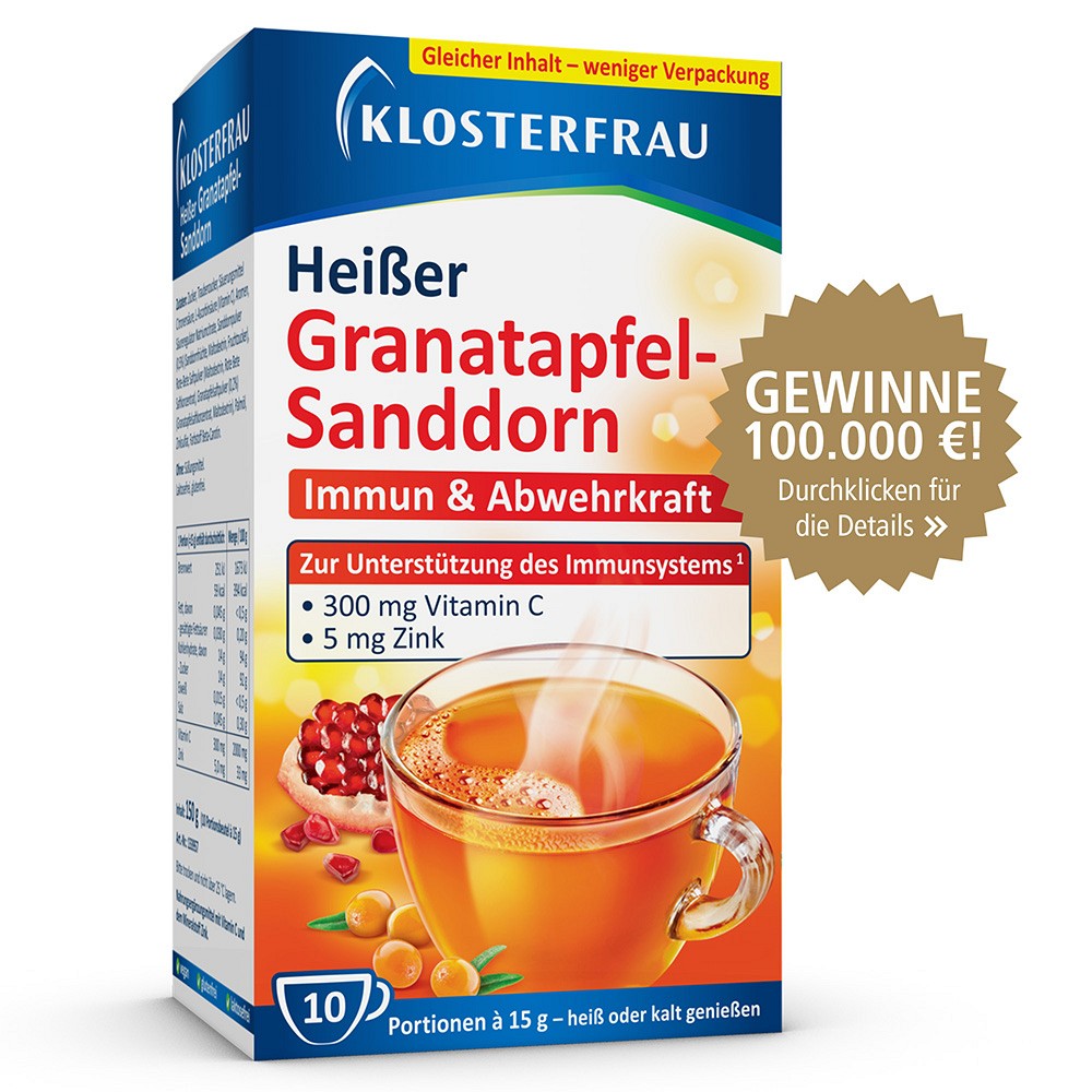 KLOSTERFRAU Broncholind heißer Granatapfel-Sandd. - 10X15g