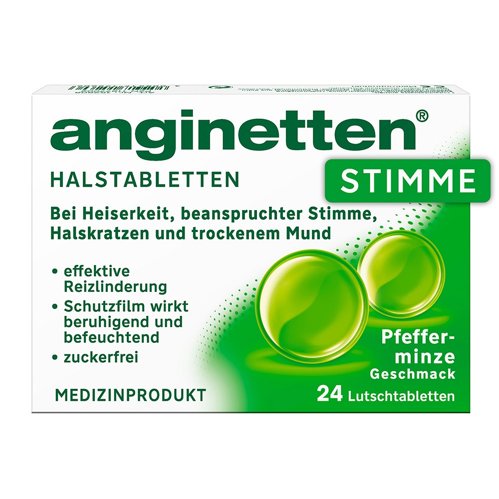 ANGINETTEN Stimme Lutschtabletten - 24Stk