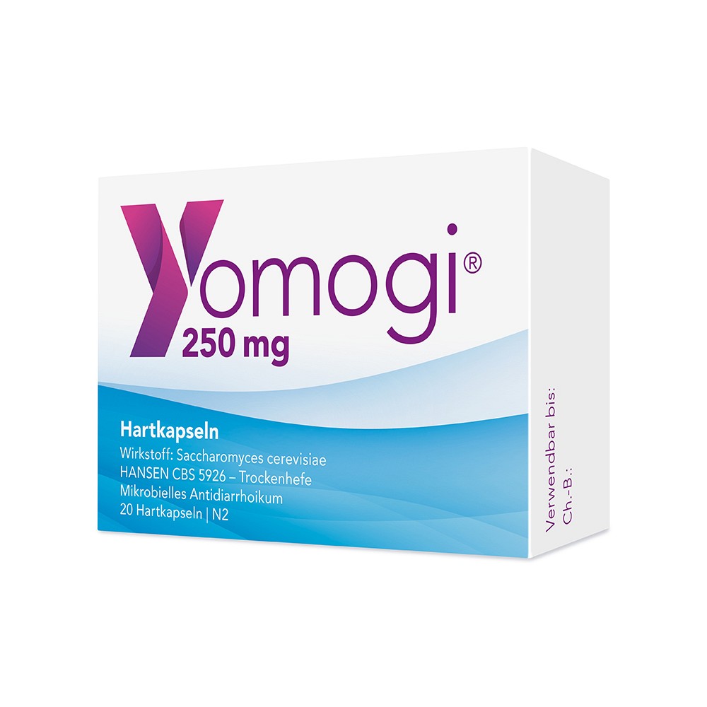 YOMOGI 250 mg Hartkapseln - 20Stk - Bauchschmerzen & Blähungen