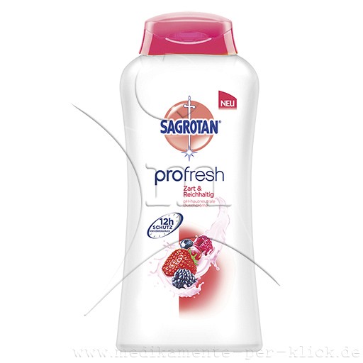 SAGROTAN Profresh Duschcreme zart & reichhaltig - 250ml