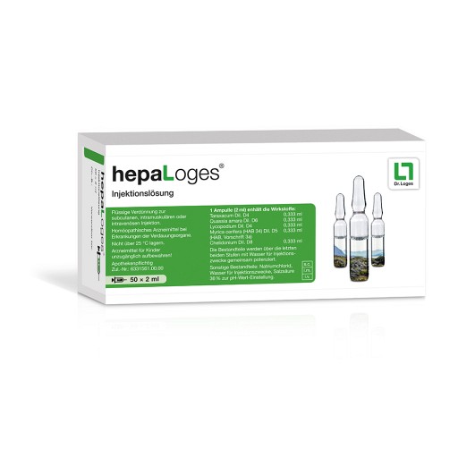 HEPALOGES Injektionslösung Amp. - 50X2ml