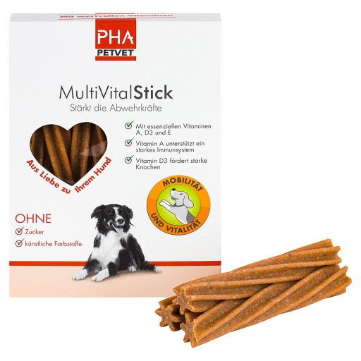 PHA MultiVitalStick f.Hunde - 7Stk - Belohnung