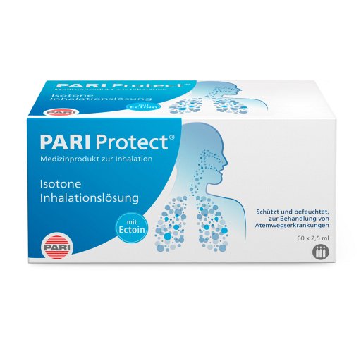 PARI ProtECT Inhalationslösung mit Ectoin Ampullen - 60X2.5ml