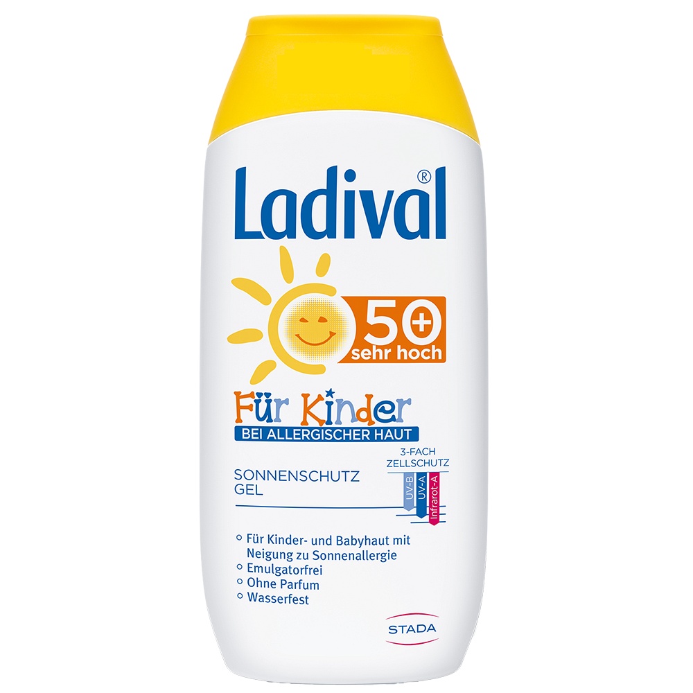 Ladival Für Kinder Allergische Haut Sonnenschutzgel LSF 50+ (200 ml) 