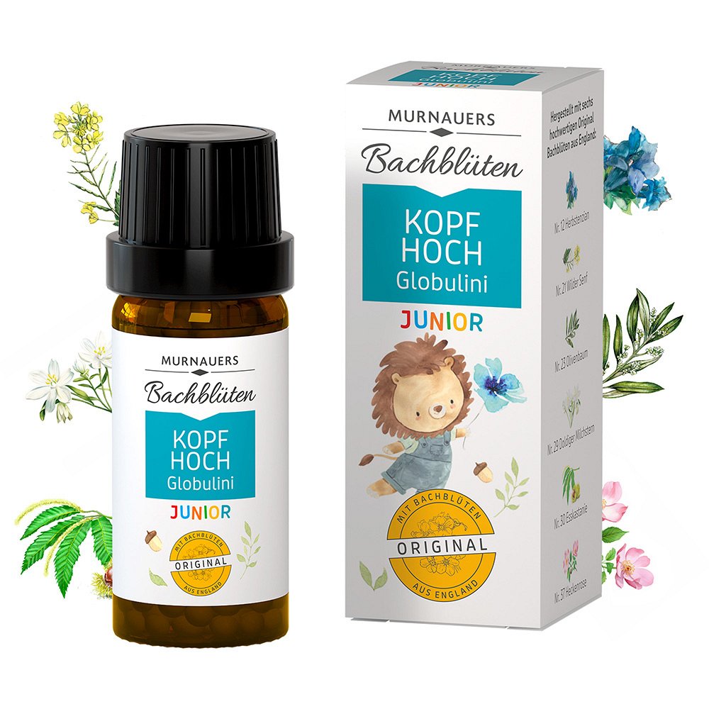 BACHBLÜTEN Murnauers Kinder Kopf hoch Globulini - 10g