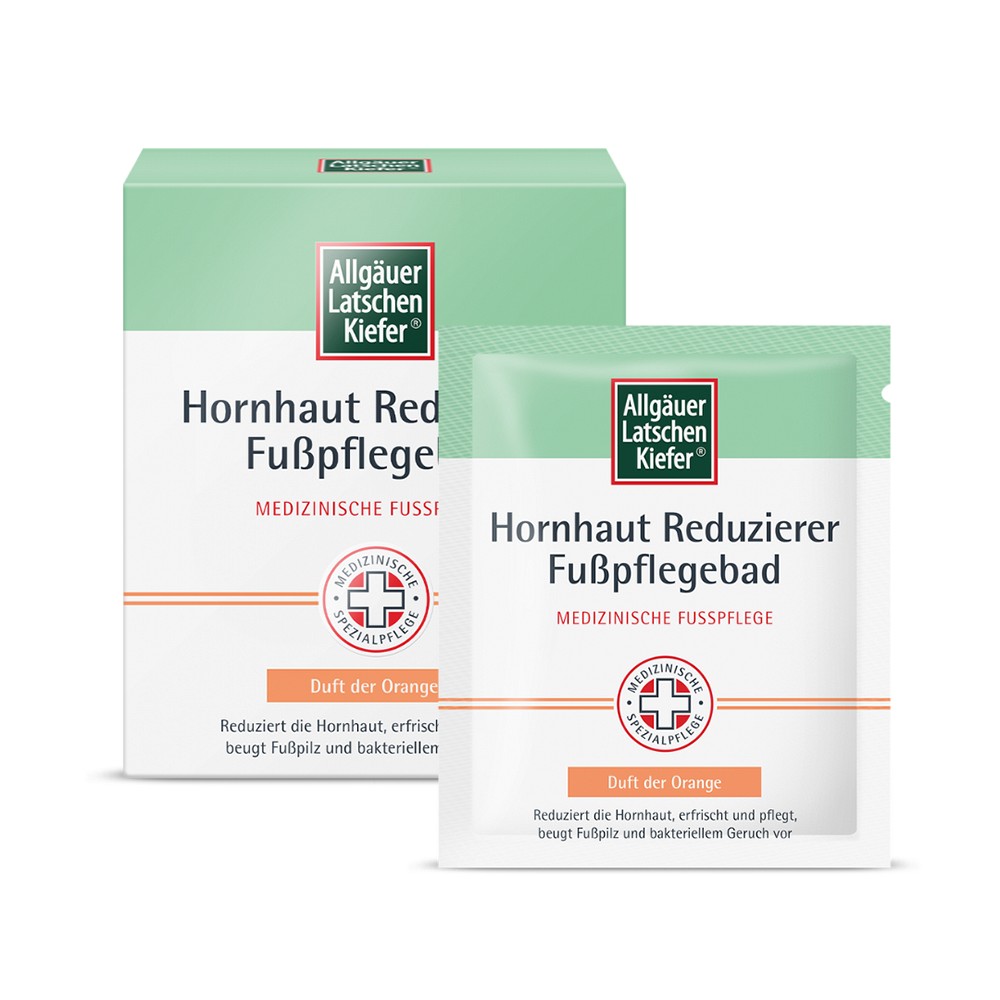 ALLGÄUER LATSCHENK. Hornhaut Reduzierer Fußpfl.Bad - 10X10g - Besondere Bedürfnisse