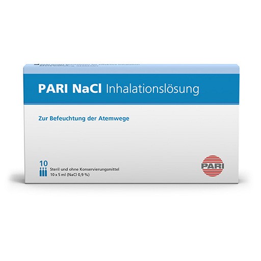 PARI NaCl Inhalationslösung Ampullen - 10X5ml