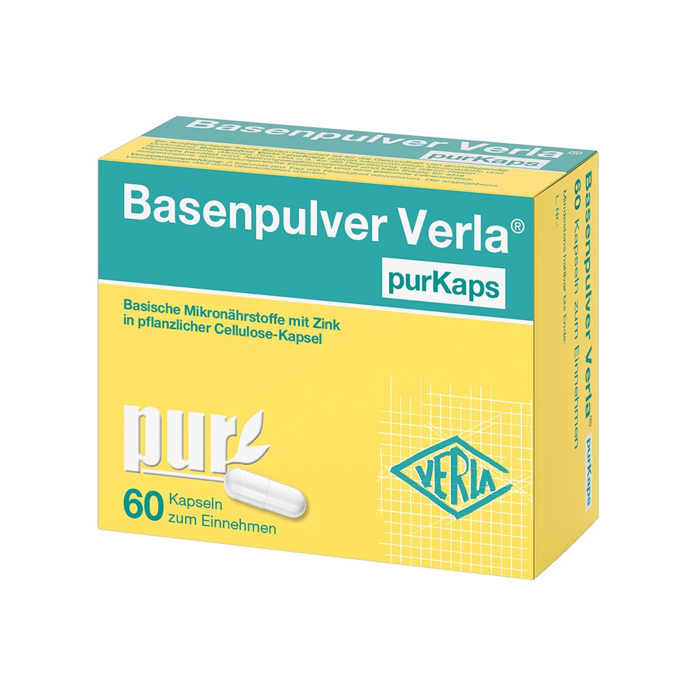 BASENPULVER Verla purKaps - 60Stk