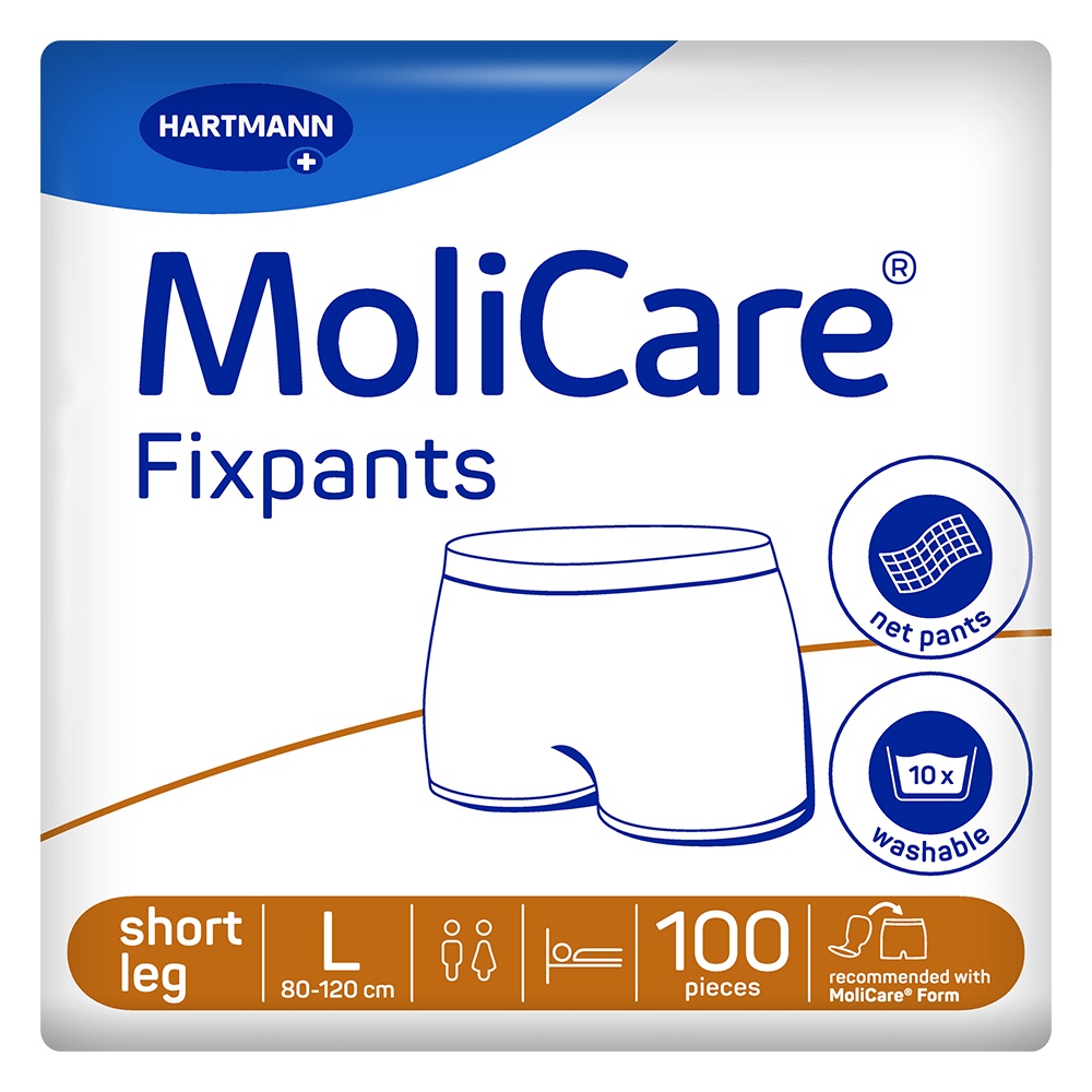 MOLICARE Fixpants short leg Gr.L - 100Stk - Einweg- & Windelhosen