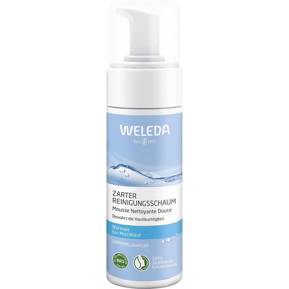 WELEDA zarter Reinigungsschaum - 150ml - Gesichtspflege